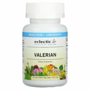 Eclectic Institute‏, Valerian, 425 mg, 90 Veg Caps