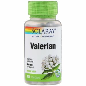 Solaray‏, Valerian, 100 VegCaps